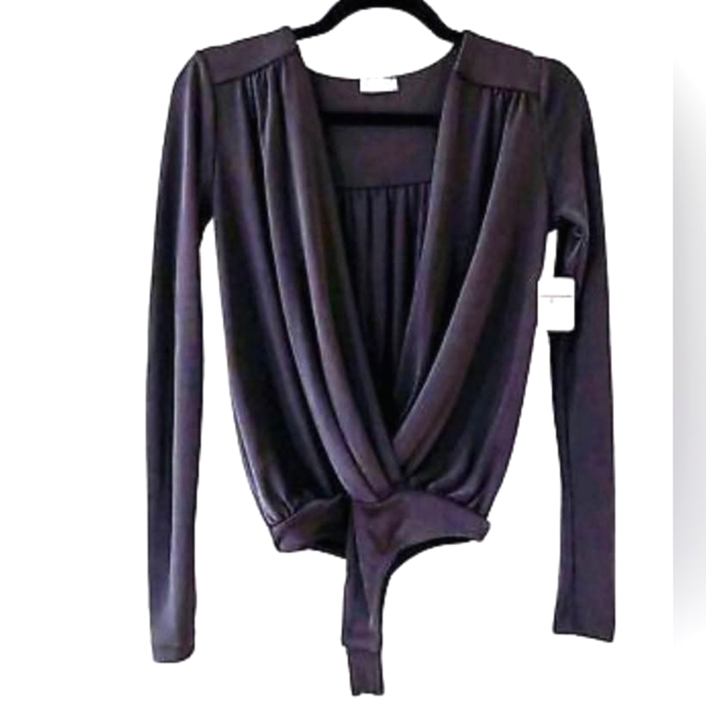 NWT FREE PEOPLE Black Long Sleeve